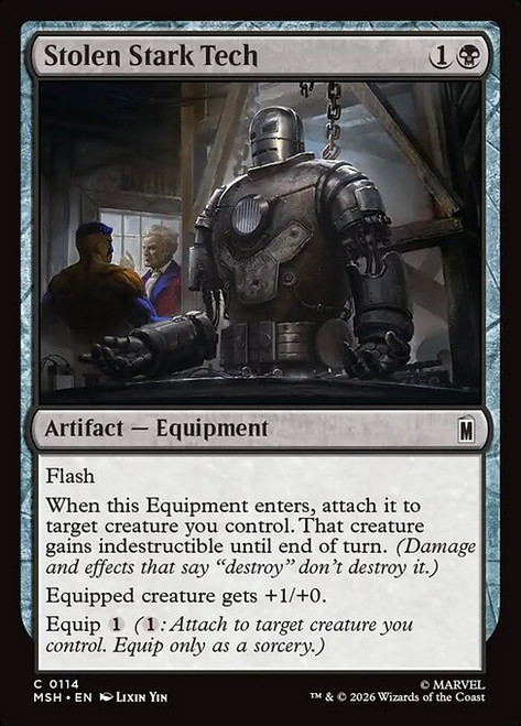 Stolen Stark Tech (MSH) (Foil) (#114)