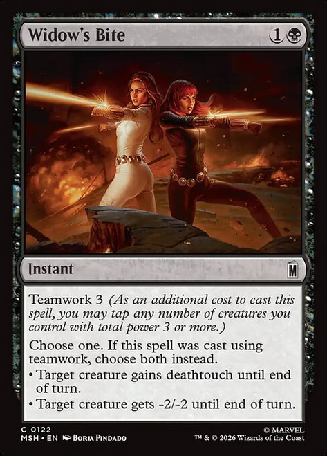 Widow's Bite (MSH) (Foil) (#122)