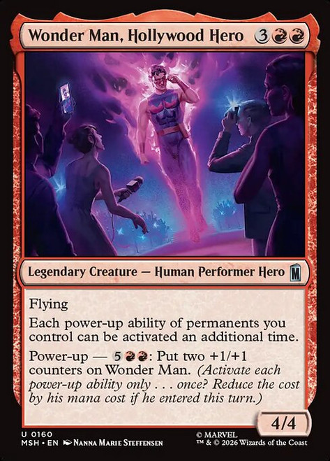 Wonder Man, Hollywood Hero (MSH) (#160)