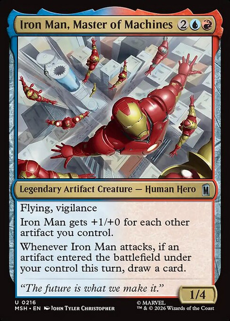 Iron Man, Master of Machines (MSH) (Foil) (#216)