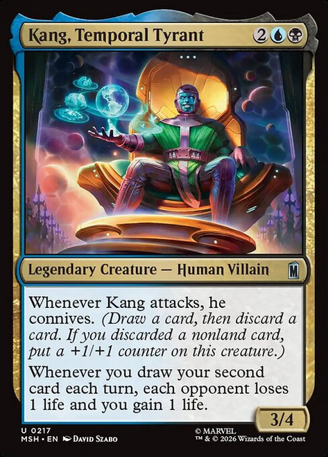 Kang, Temporal Tyrant (MSH) (Foil) (#217)