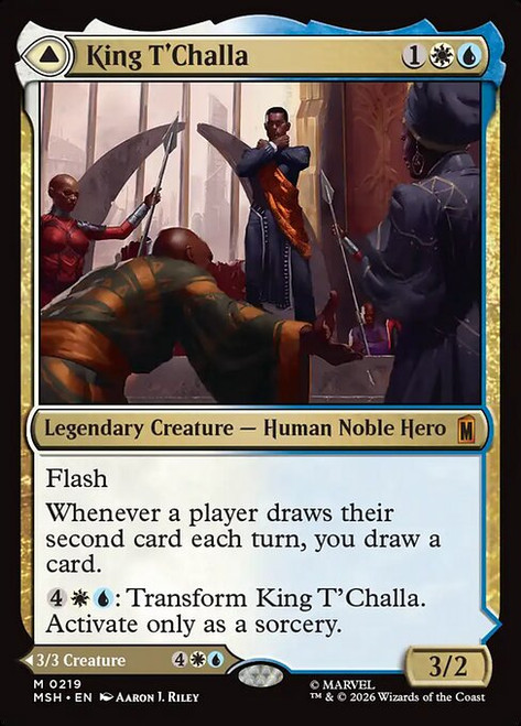 King T'Challa // Black Panther, Hope Enduring (MSH) (#219)