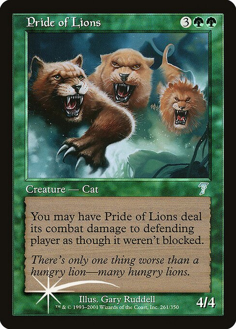 Pride of Lions (7ED) (Foil) (#261★)