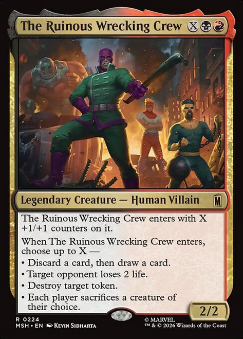 The Ruinous Wrecking Crew (MSH) (Foil) (#224)