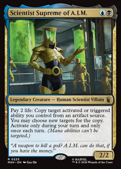 Scientist Supreme of A.I.M. (MSH) (#225)