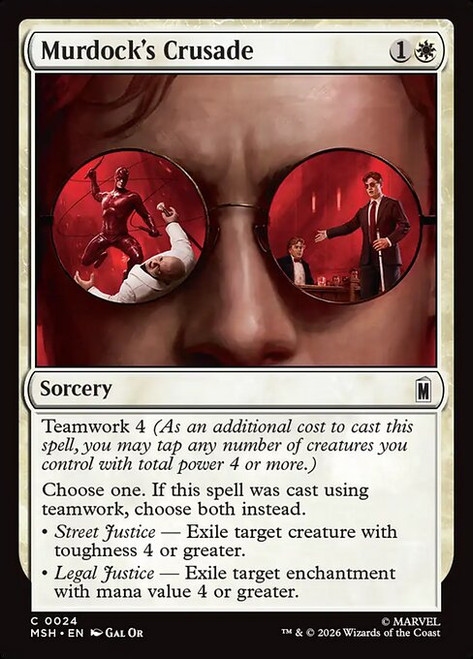 Murdock's Crusade (MSH) (Foil) (#24)