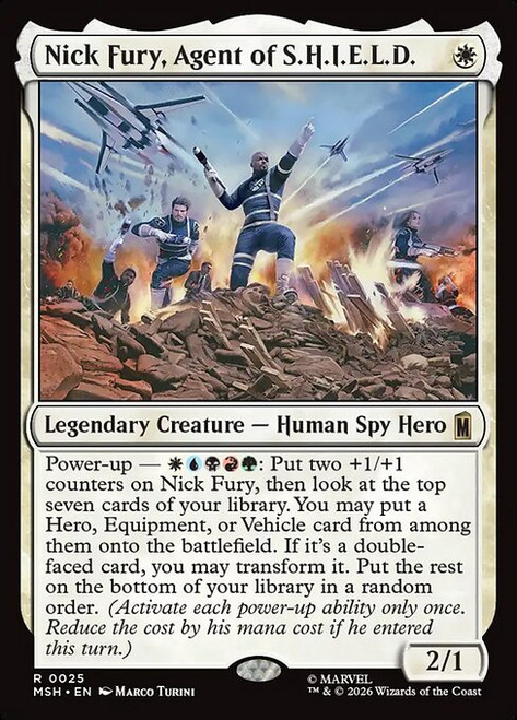 Nick Fury, Agent of S.H.I.E.L.D. (MSH) (Foil) (#25)