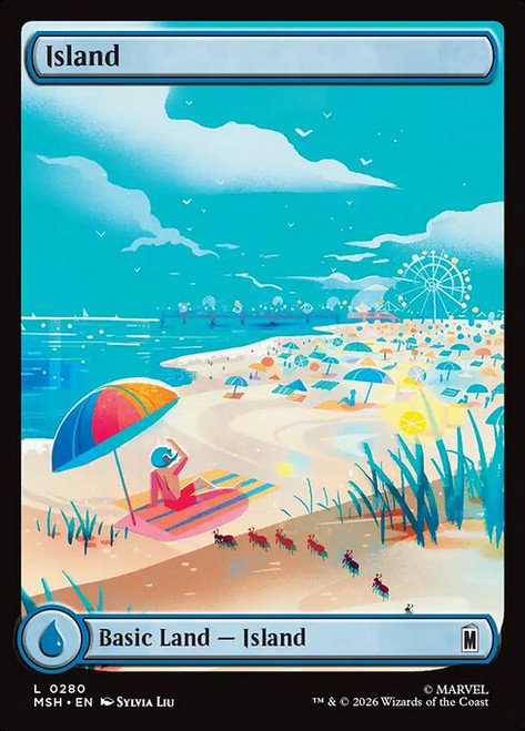 Island (MSH) (Foil) (Full Art) (#280)