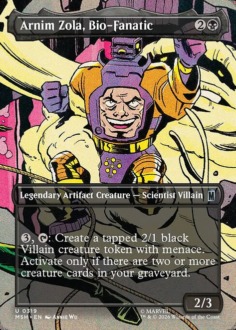 Arnim Zola, Bio-Fanatic (MSH) (Borderless) (#319)