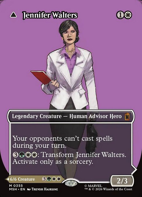 Jennifer Walters // The Sensational She-Hulk (MSH) (Foil) (Borderless) (#355)