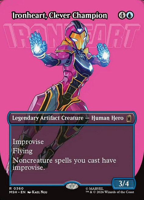 Ironheart, Clever Champion (MSH) (Borderless) (#360)