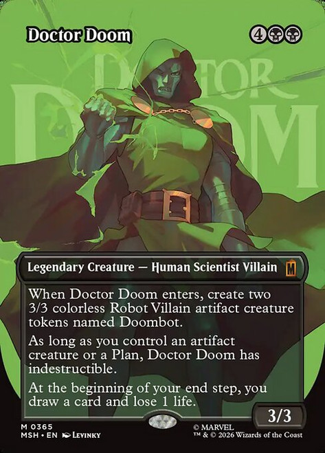 Doctor Doom (MSH) (Foil) (Borderless) (#365)