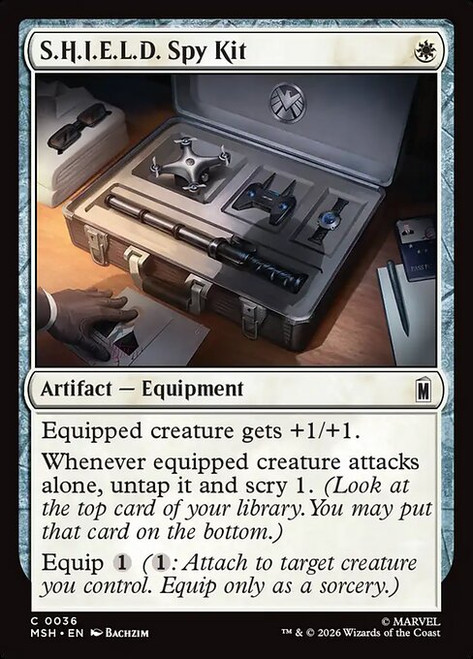 S.H.I.E.L.D. Spy Kit (MSH) (Foil) (#36)