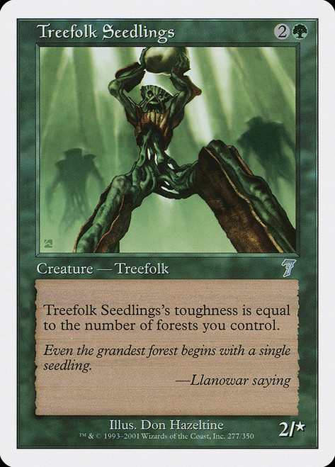 Treefolk Seedlings (7ED) (#277)
