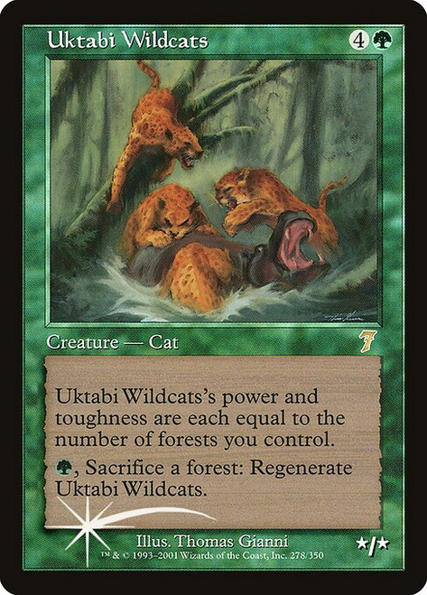Uktabi Wildcats (7ED) (Foil) (#278★)