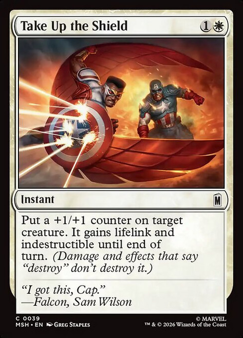 Take Up the Shield (MSH) (Foil) (#39)
