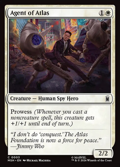 Agent of Atlas (MSH) (Foil) (#3)