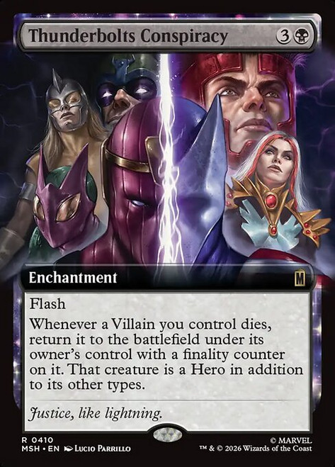 Thunderbolts Conspiracy (MSH) (Extended Art) (#410)