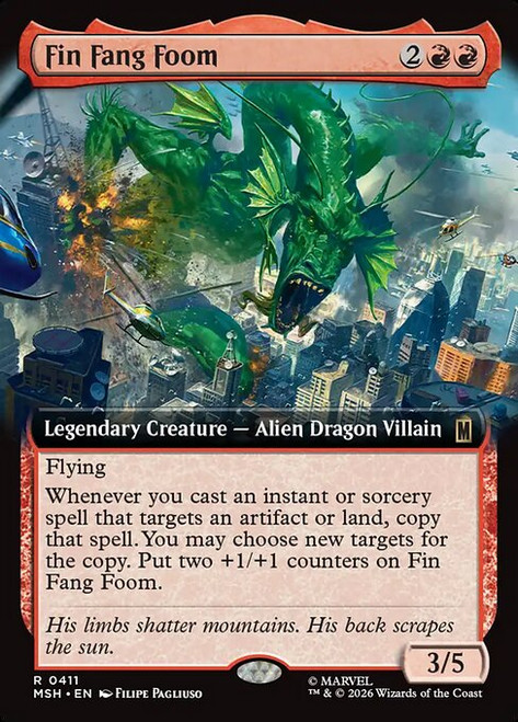 Fin Fang Foom (MSH) (Extended Art) (#411)