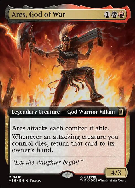Ares, God of War (MSH) (Extended Art) (#418)