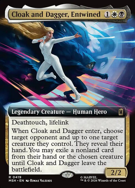 Cloak and Dagger, Entwined (MSH) (Extended Art) (#419)