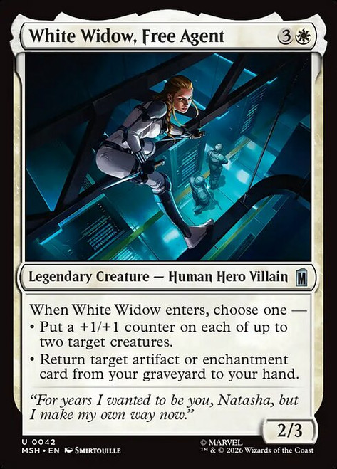 White Widow, Free Agent (MSH) (#42)