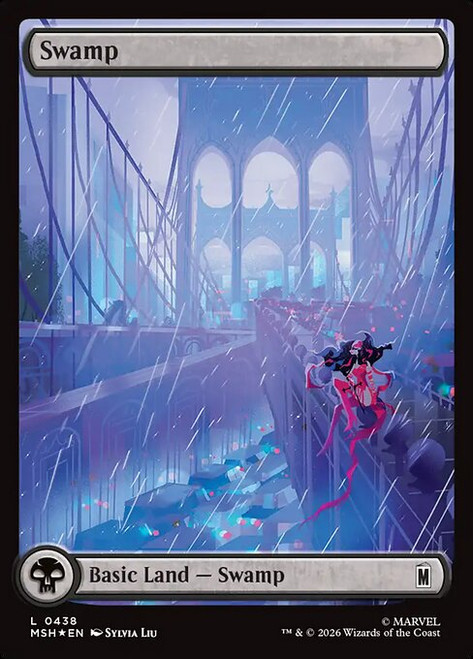 Swamp (MSH) (SurgeFoil) (Full Art) (#438)