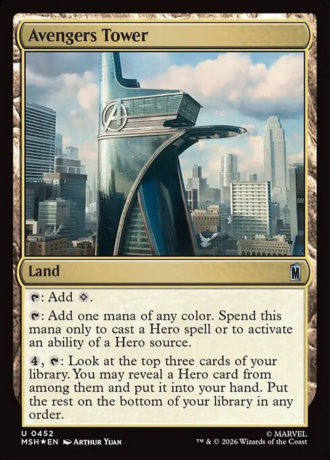 Avengers Tower (MSH) (SurgeFoil) (#452)