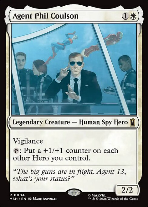 Agent Phil Coulson (MSH) (Foil) (#4)