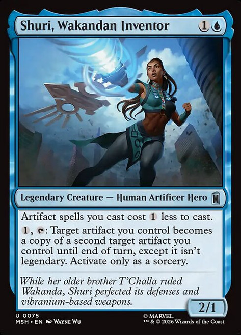 Shuri, Wakandan Inventor (MSH) (#75)