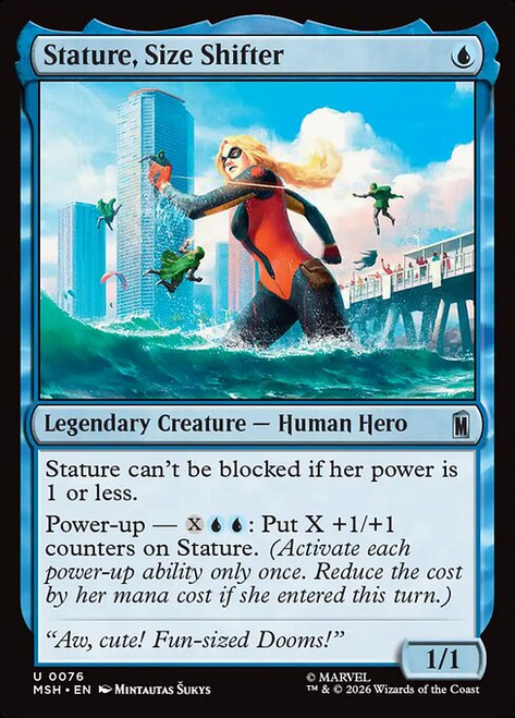 Stature, Size Shifter (MSH) (Foil) (#76)