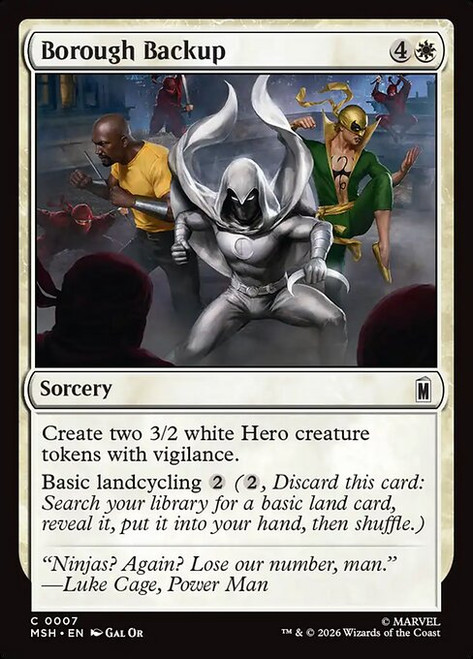 Borough Backup (MSH) (Foil) (#7)