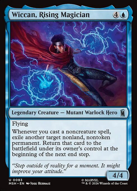 Wiccan, Rising Magician (MSH) (#83)