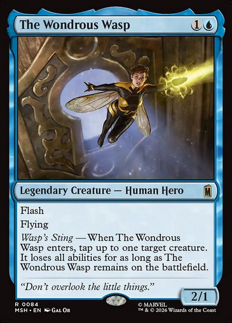 The Wondrous Wasp (MSH) (Foil) (#84)