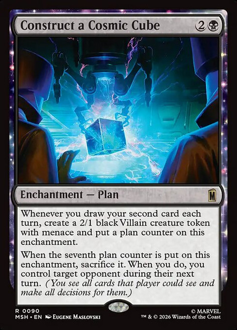 Construct a Cosmic Cube (MSH) (Foil) (#90)