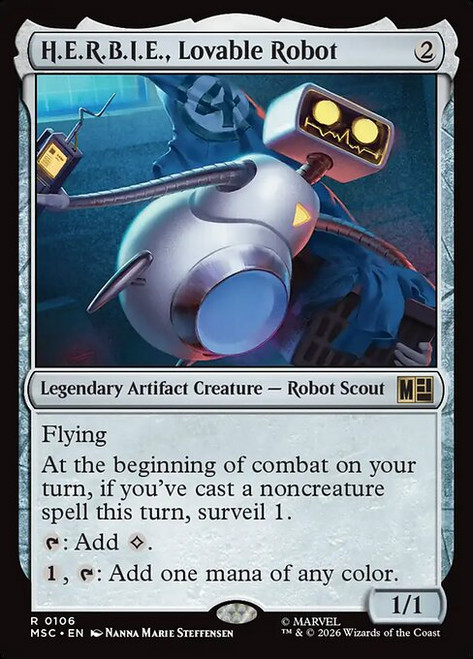 H.E.R.B.I.E., Lovable Robot (MSC) (SurgeFoil) (#106)