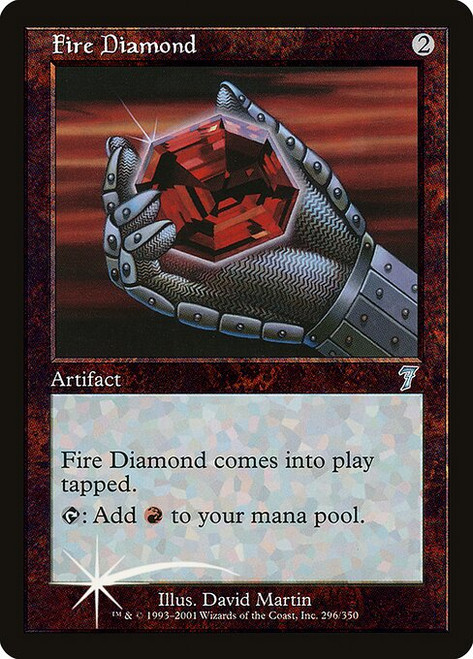 Fire Diamond (7ED) (Foil) (#296★)