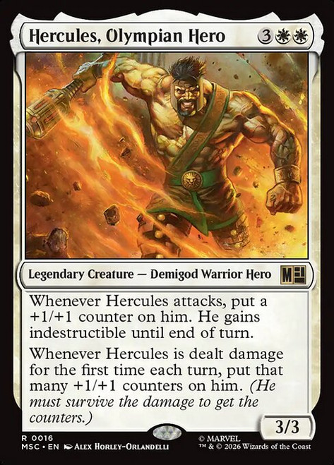 Hercules, Olympian Hero (MSC) (SurgeFoil) (#16)