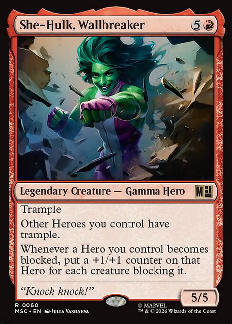 She-Hulk, Wallbreaker (MSC) (#60)