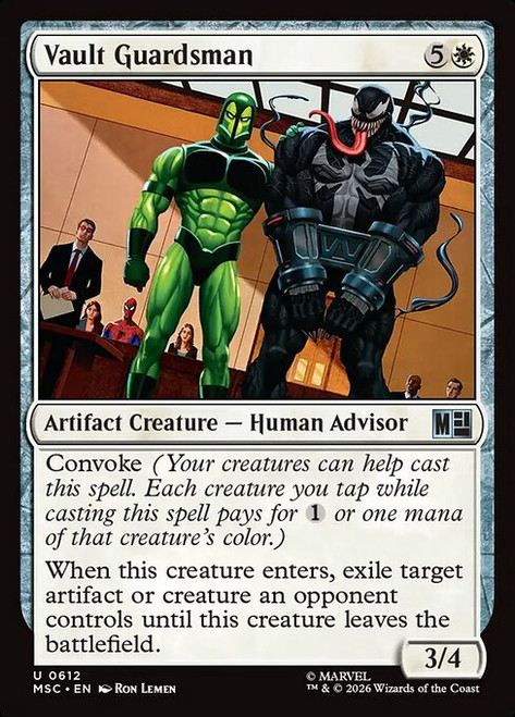 Vault Guardsman (MSC) (Foil) (#612)