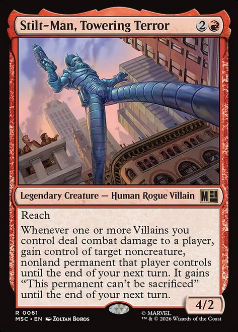 Stilt-Man, Towering Terror (MSC) (SurgeFoil) (#61)