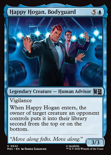 Happy Hogan, Bodyguard (MSC) (Foil) (#622)