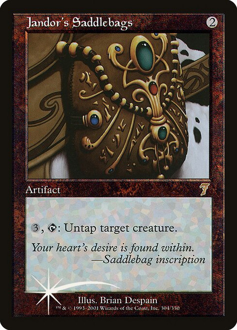 Jandor's Saddlebags (7ED) (Foil) (#304★)