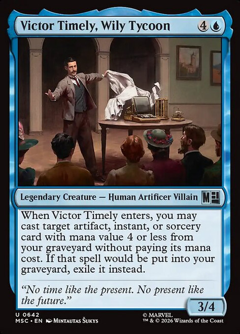 Victor Timely, Wily Tycoon (MSC) (Foil) (#642)