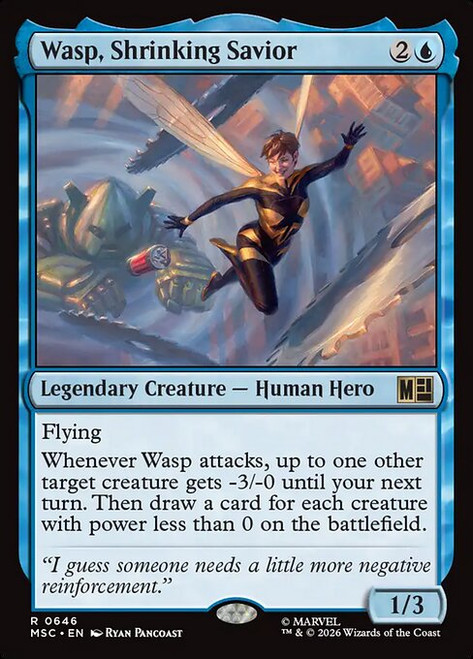 Wasp, Shrinking Savior (MSC) (Foil) (#646)