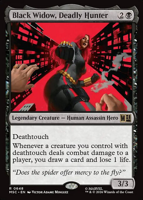Black Widow, Deadly Hunter (MSC) (#648)