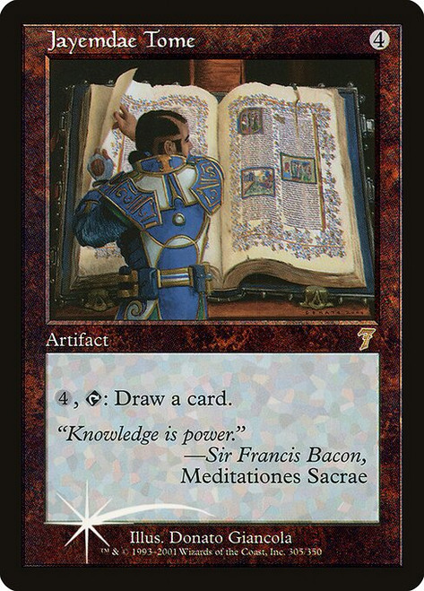 Jayemdae Tome (7ED) (Foil) (#305★)
