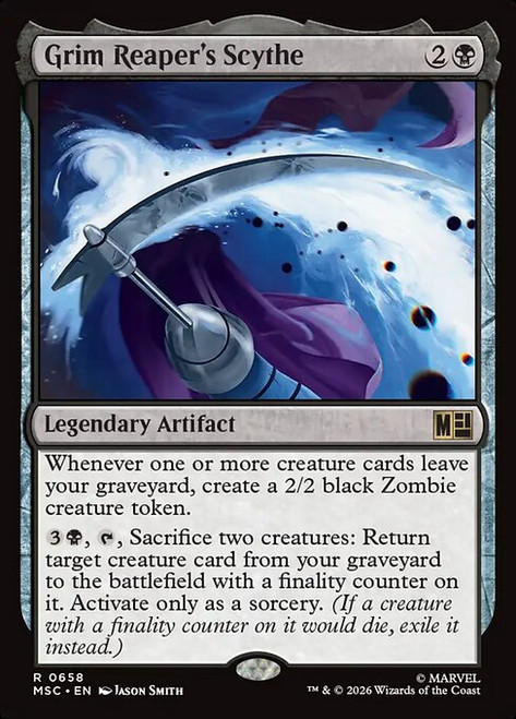 Grim Reaper's Scythe (MSC) (Foil) (#658)