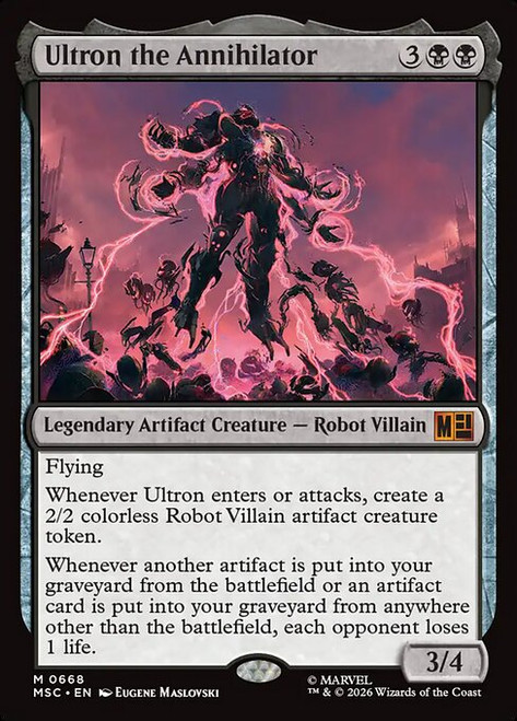Ultron the Annihilator (MSC) (Foil) (#668)