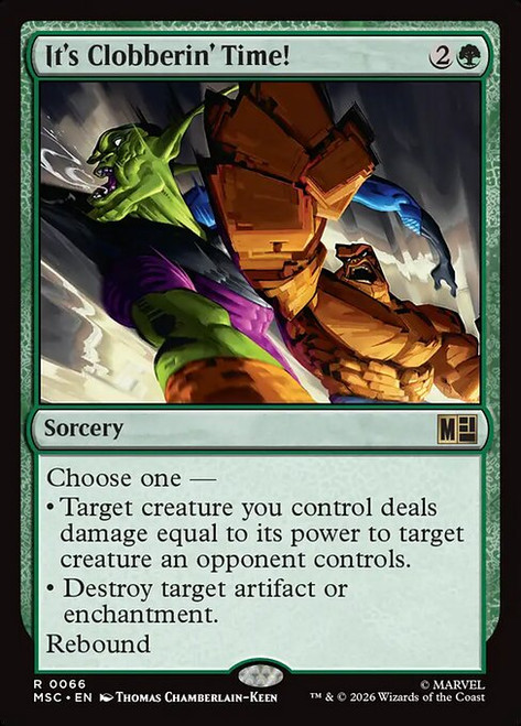 It's Clobberin' Time! (MSC) (SurgeFoil) (#66)
